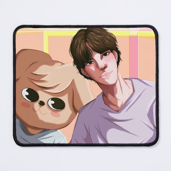 Item preview, Seungmin Fanart SKZOO (Stray Kids) designed and sold by Neroxad.