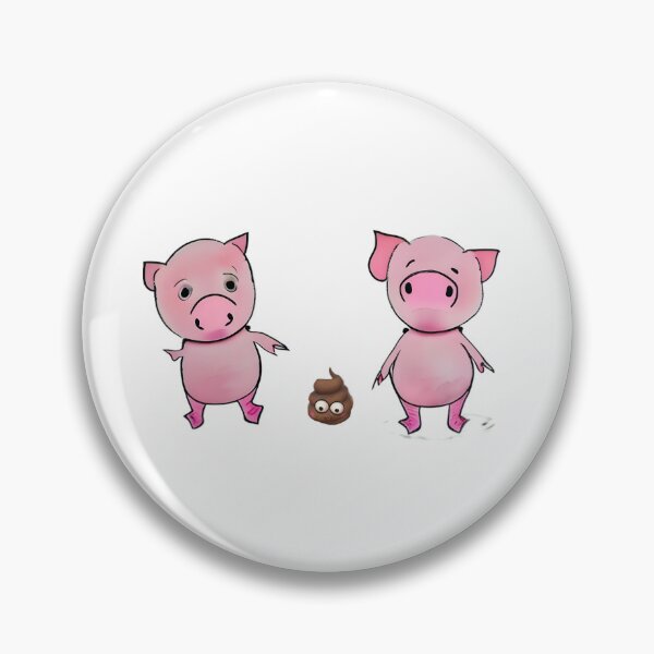 Item preview, Cute piglets and stinky mess designed and sold by coolkatia.
