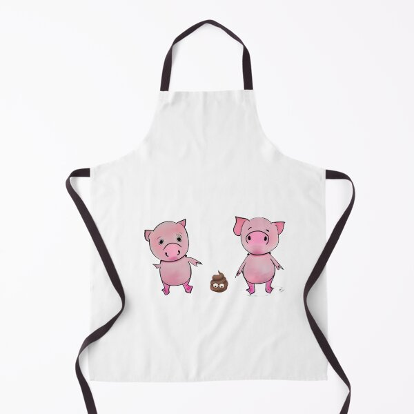 Item preview, Cute piglets and stinky mess designed and sold by coolkatia.