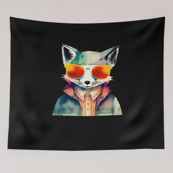 Item preview, Fox Portrait Drawing designed and sold by PetSafari.