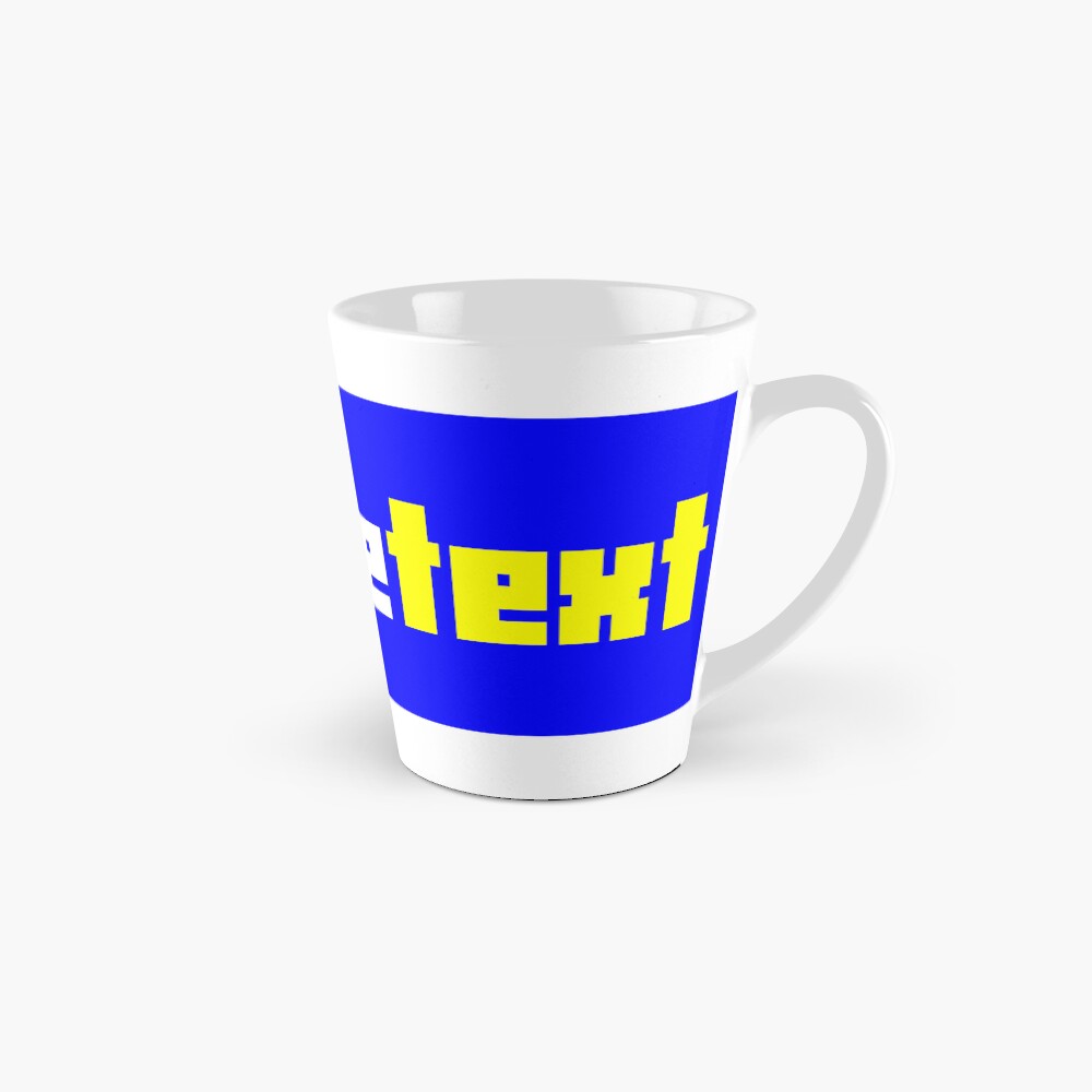 Item preview, Tall Mug designed and sold by TeletextArt.