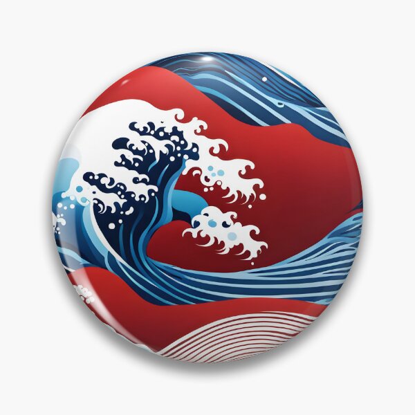 Item preview, Japanese wave design designed and sold by Xbox4life.