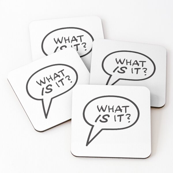 Item preview, What IS it? Retro Comic Book Speech Bubble designed and sold by James Forward.