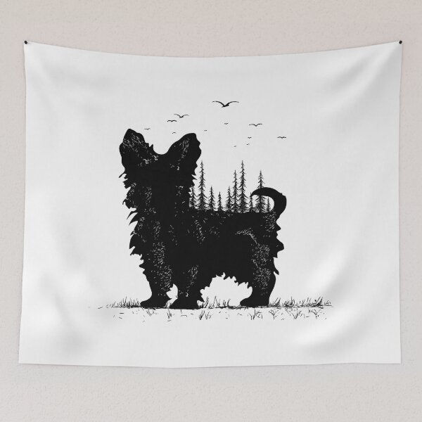 Item preview, Yorkie Adventure Time - Yorkshire Terrier Dog Adventure  designed and sold by DogsHearted.