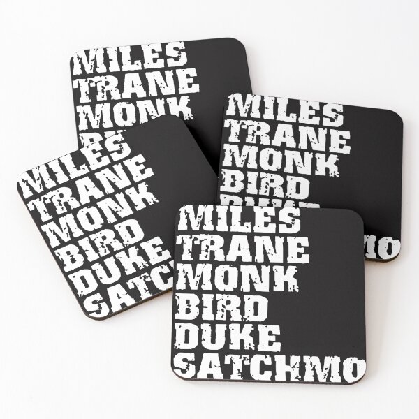 Item preview, MILES TRANE MONK BIRD DUKE SATCHMO designed and sold by TrendyTweets.
