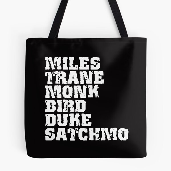 Artikelvorschau, MILES TRANE MÖNCH VOGEL DUKE SATCHMO entworfen und verkauft von TrendyTweets.