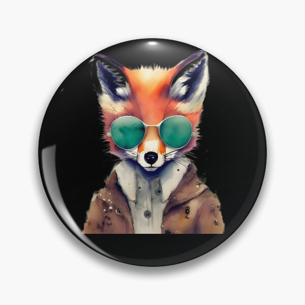 Item preview, Fox Portrait Drawing designed and sold by PetSafari.
