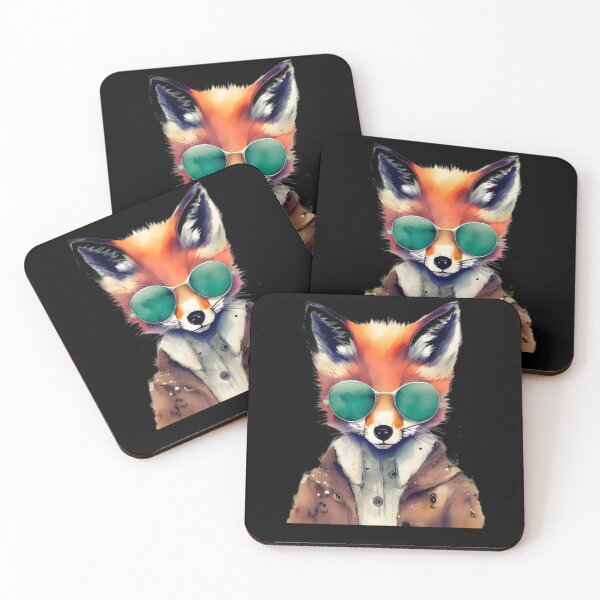 Item preview, Fox Portrait Drawing designed and sold by PetSafari.