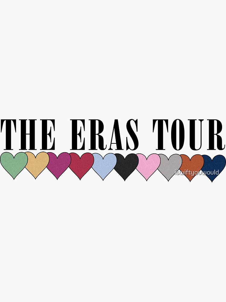 eras tour hearts