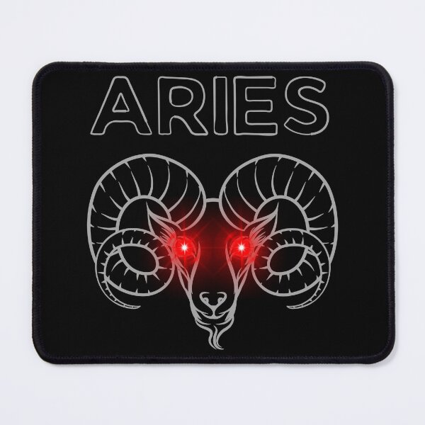 Item preview, Evil Red Eyed Ram Aries designed and sold by MysticZodiac.