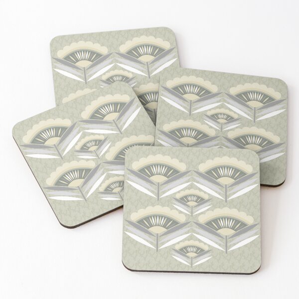 Item preview, Rochelle Flower - Dusty light green designed and sold by Carina Parry Studios.