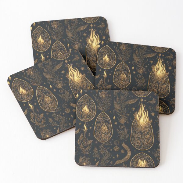 Item preview, Occult symbols, candlelight designed and sold by CoolPixels.