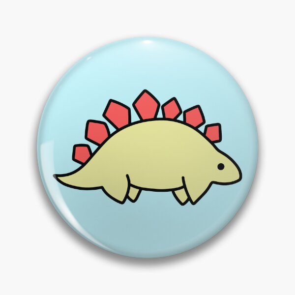 Item preview, Kawaii stegosaurus designed and sold by BYNDSTICKER.