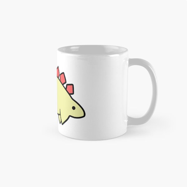 Aperçu de l'œuvre Stégosaure kawaii créée et vendue par BYNDSTICKER.