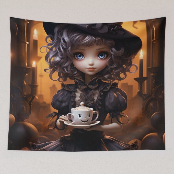 Item preview, Cute little Witch 11 designed and sold by Art by Lilia.