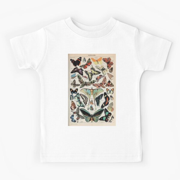 Adolphe Millot papillons pour tous Kids T-Shirt