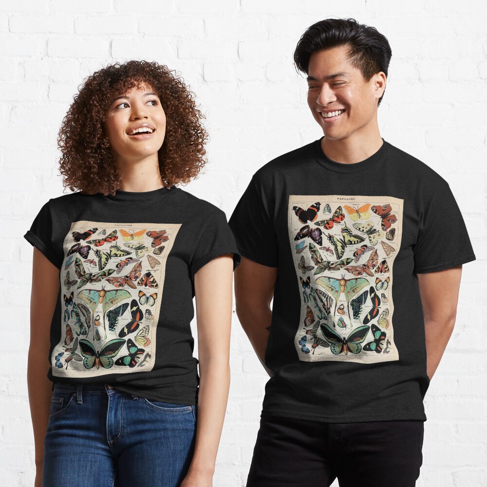 Adolphe Millot papillons pour tous Classic T-Shirt