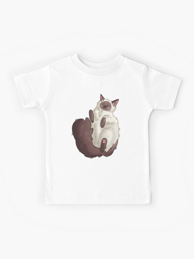 Kids T-Shirt, Ragdoll Cat  designed and sold by FelineEmporium