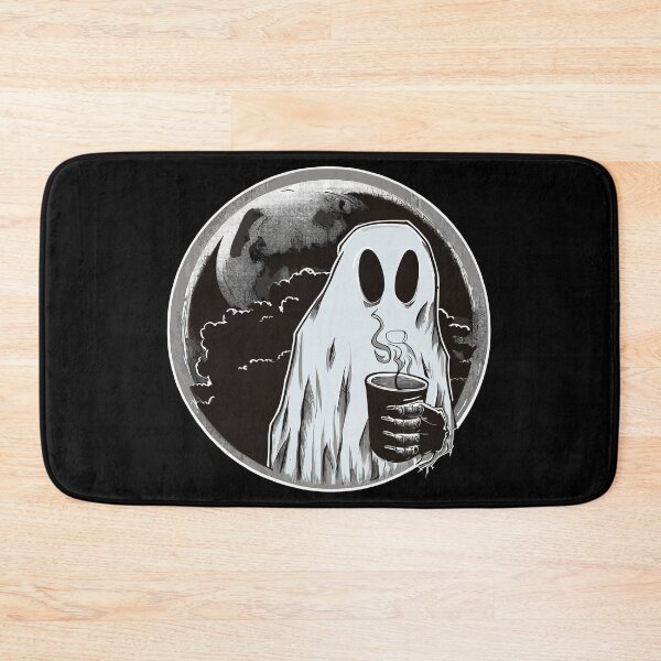 Item preview, Spooky Moon Ghost drink Coffee designed and sold by TomFrontierArt.