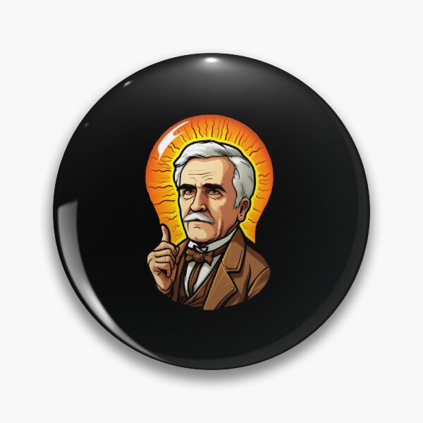Item preview, Eddison Glowbulning Physics Electrical Engineering designed and sold by titanosdesign.