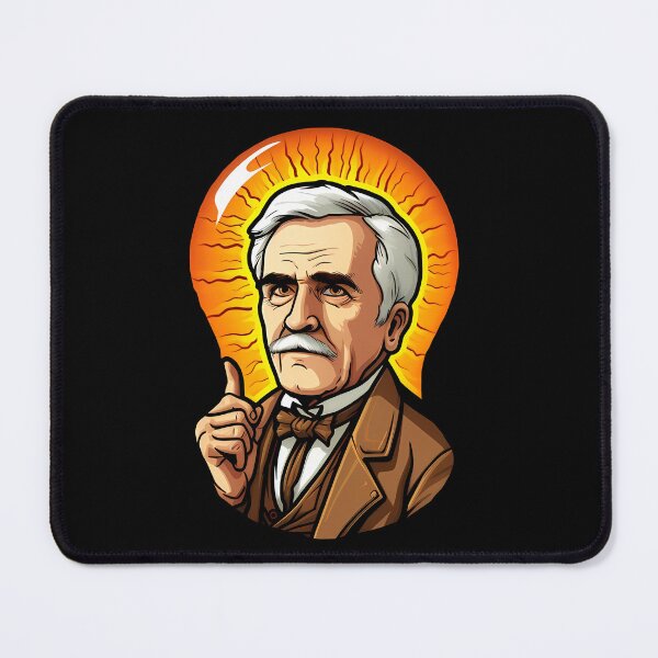 Item preview, Eddison Glowbulning Physics Electrical Engineering designed and sold by titanosdesign.