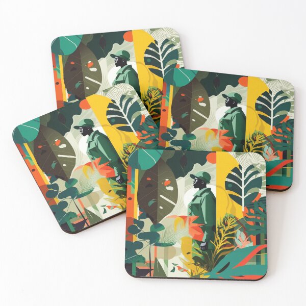 Artikelvorschau, African Jungle Bauhaus Design entworfen und verkauft von ArtificialGenes.