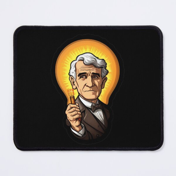 Item preview, Eddison Glowbulning Physics Electrical Engineering designed and sold by titanosdesign.