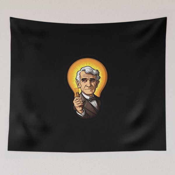 Item preview, Eddison Glowbulning Physics Electrical Engineering designed and sold by titanosdesign.