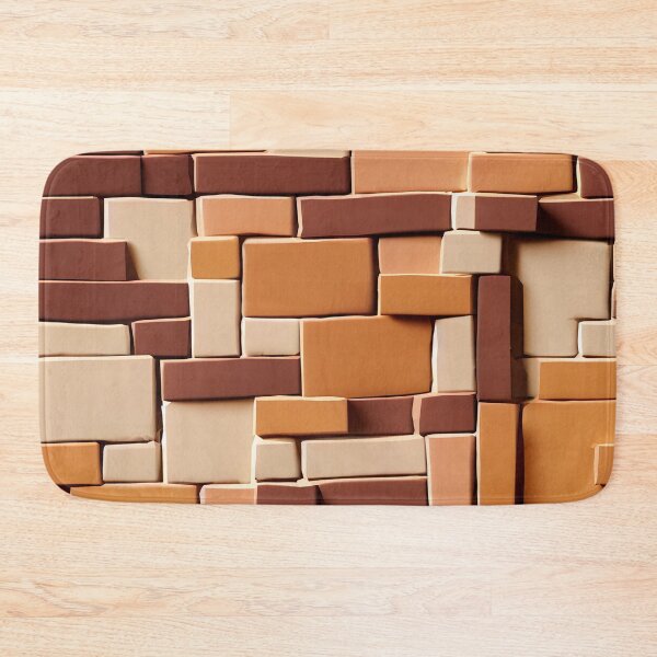 Item preview, Unique Brick Stone Design Art  designed and sold by JustArtDesign9.