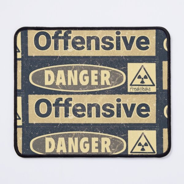 Item preview, DANGER - OFFENSIVE designed and sold by inarausch2023.