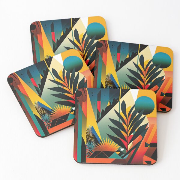 Item preview, African Jungle Bauhaus Design designed and sold by ArtificialGenes.