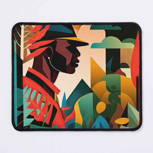 Item preview, African Jungle Bauhaus Design designed and sold by ArtificialGenes.