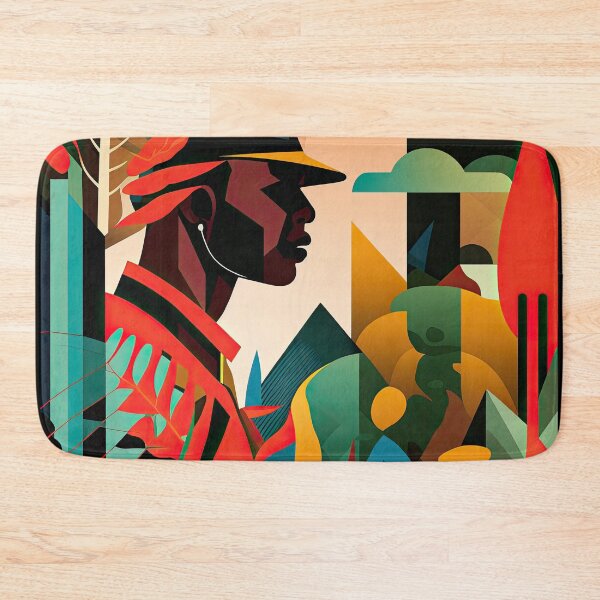 Item preview, African Jungle Bauhaus Design designed and sold by ArtificialGenes.