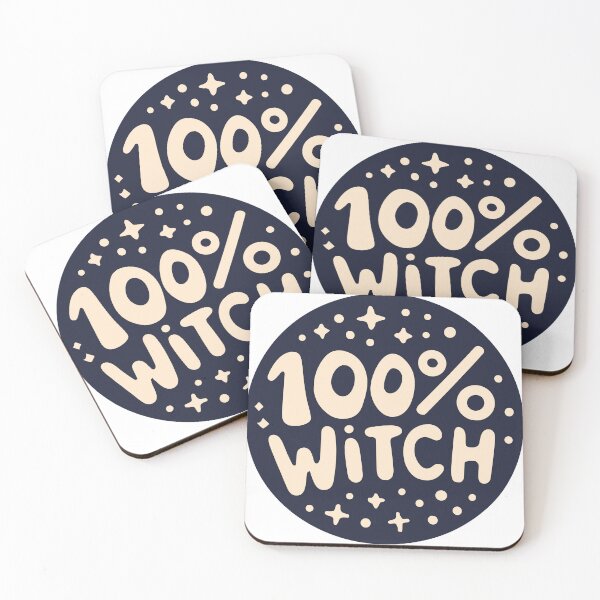 Item preview, 100% Totally Witch - Halloween Decorations designed and sold by SamJanner.
