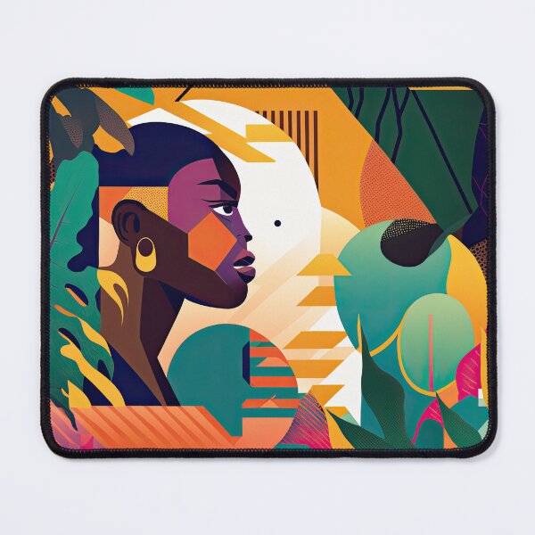 Item preview, African Jungle Bauhaus Design designed and sold by ArtificialGenes.