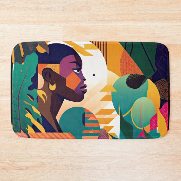 Item preview, African Jungle Bauhaus Design designed and sold by ArtificialGenes.