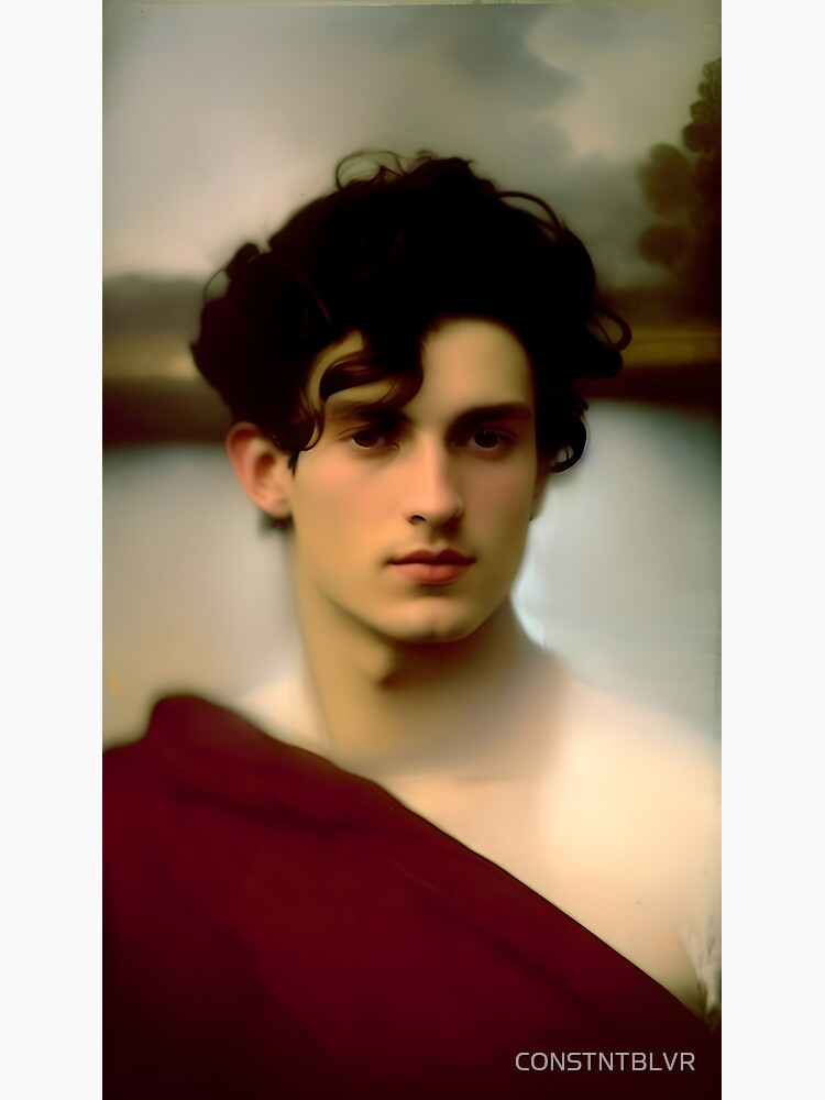 Thumbnail 2 of 2, Greeting Card, yOUNG MAN BY THE LAKE designed and sold by CONSTNTBLVR.
