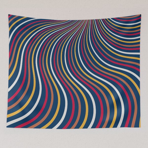 Item preview, Traditional American Color Scheme Twirl Pattern designed and sold by SteadyRolling.