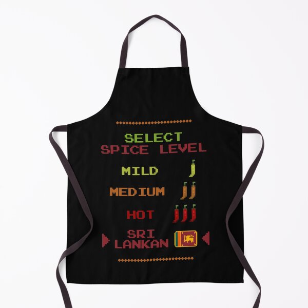 Item preview, Spice Level Mild Medium Hot Sri Lankan Retro Video Game designed and sold by Legit Hooligan.