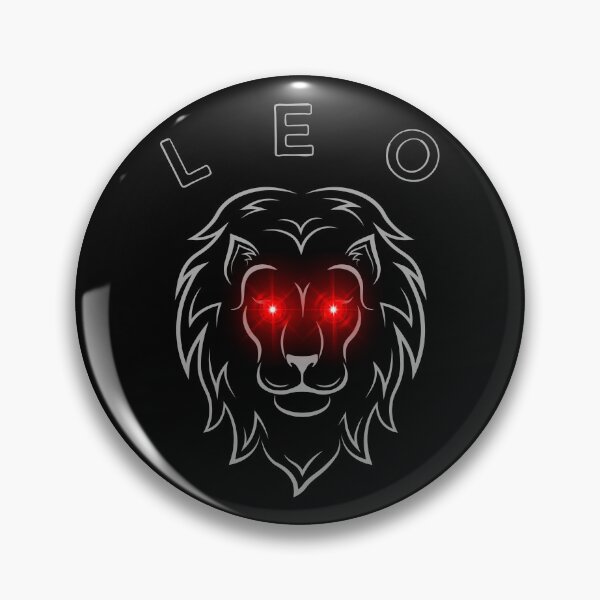 Item preview, Evil Red Eyed Lion Leo designed and sold by MysticZodiac.