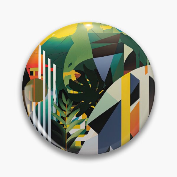 Item preview, African Jungle Bauhaus Design designed and sold by ArtificialGenes.