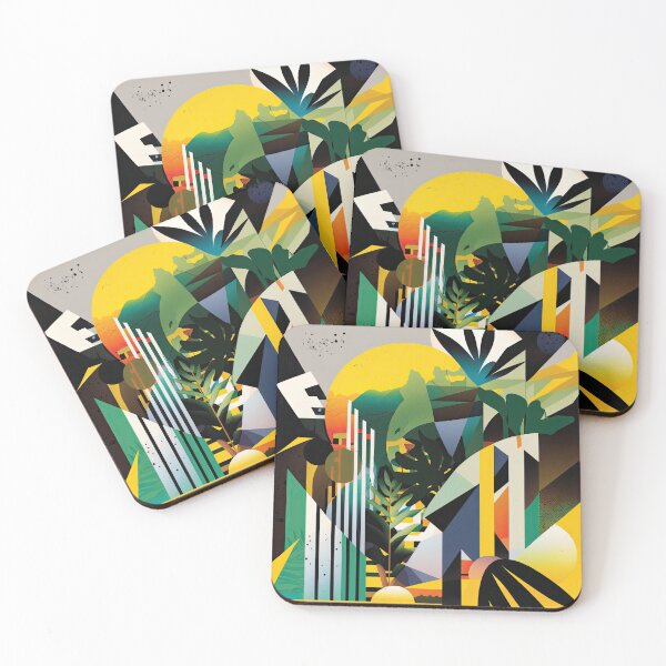 Item preview, African Jungle Bauhaus Design designed and sold by ArtificialGenes.