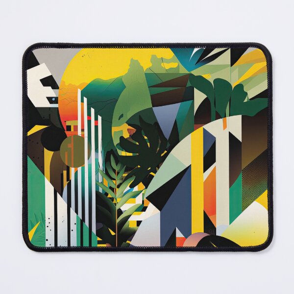 Item preview, African Jungle Bauhaus Design designed and sold by ArtificialGenes.