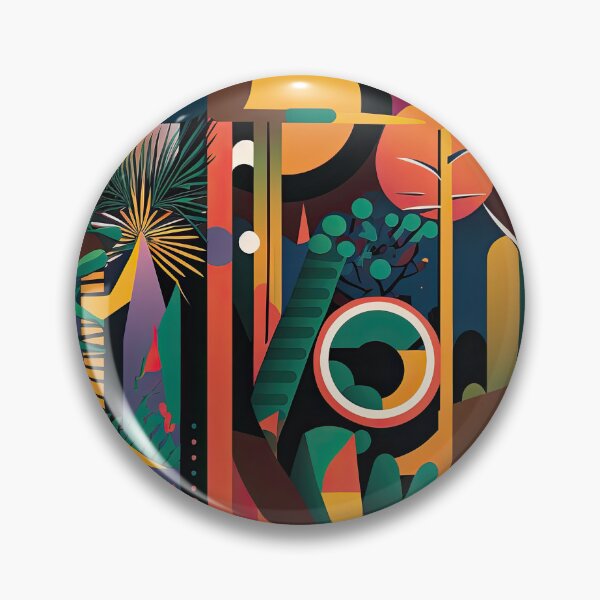 Artikelvorschau, African Jungle Bauhaus Design entworfen und verkauft von ArtificialGenes.