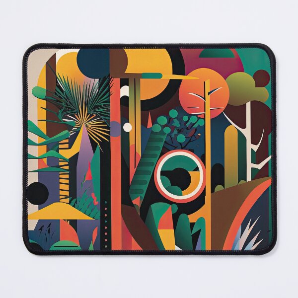 Item preview, African Jungle Bauhaus Design designed and sold by ArtificialGenes.