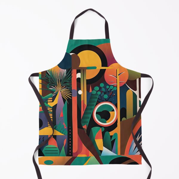 Item preview, African Jungle Bauhaus Design designed and sold by ArtificialGenes.