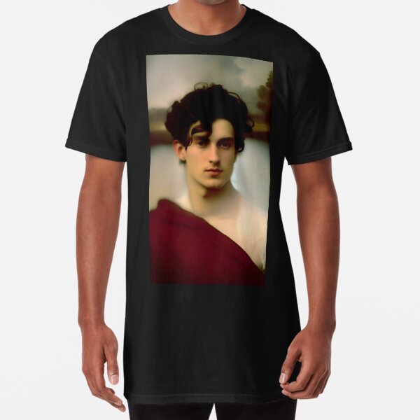 yOUNG MAN BY THE LAKE Long T-Shirt