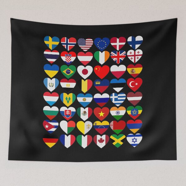 Item preview, Flags of Countries International Day Of Peace designed and sold by mainana78.
