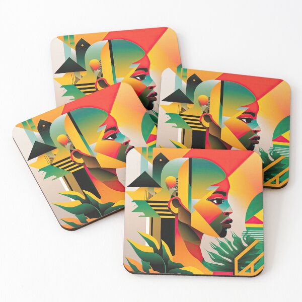 Item preview, African Jungle Bauhaus Design designed and sold by ArtificialGenes.