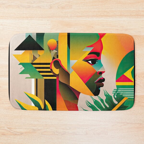 Item preview, African Jungle Bauhaus Design designed and sold by ArtificialGenes.